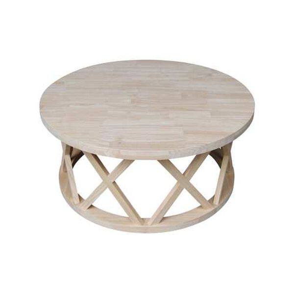 Round Ceylon Coffee Table