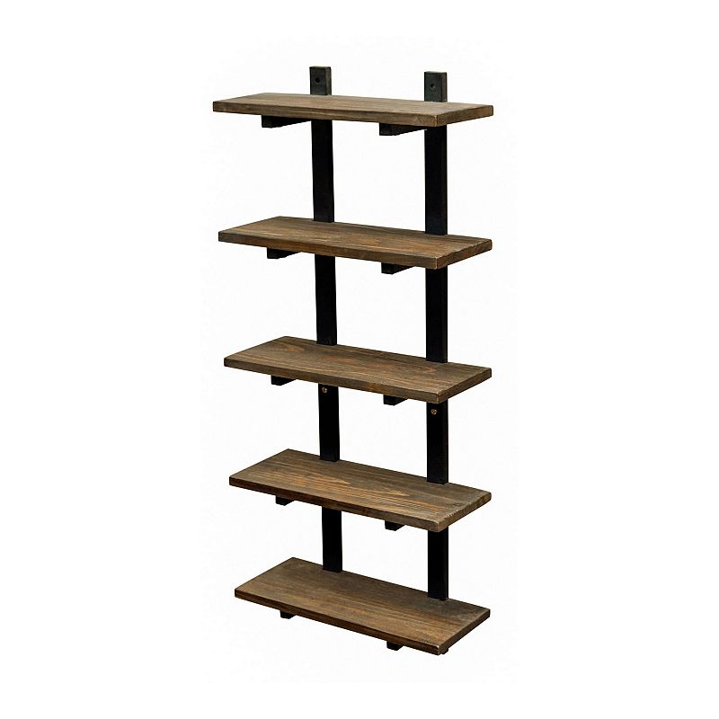 Alaterre Furniture Pomona 5-Shelf Wall Organizer