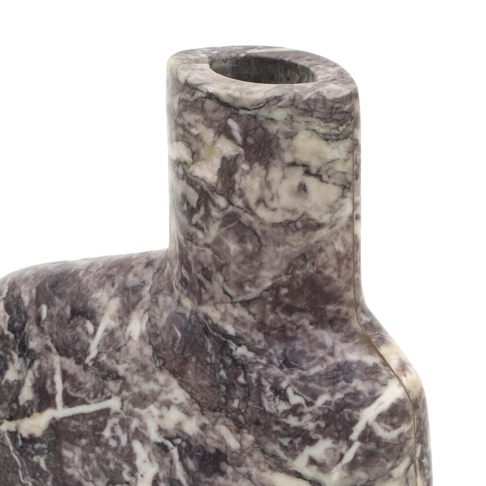 Pika Grey Marble Vase   Large