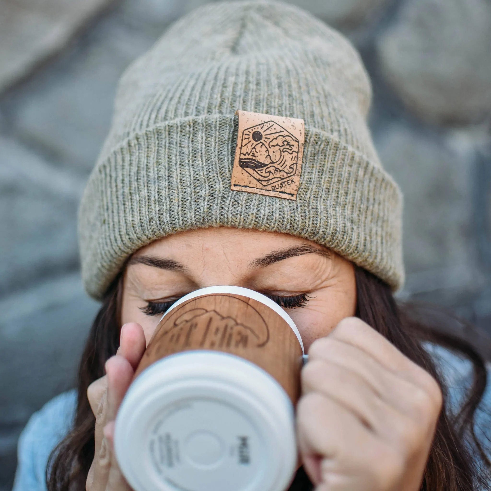 Rustek Merino & Cork Beanie