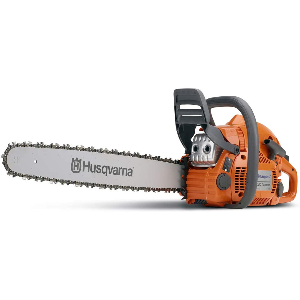 Husqvarna 450 Rancher 18 Chainsaw 9000 RPM 3.2 HP ;