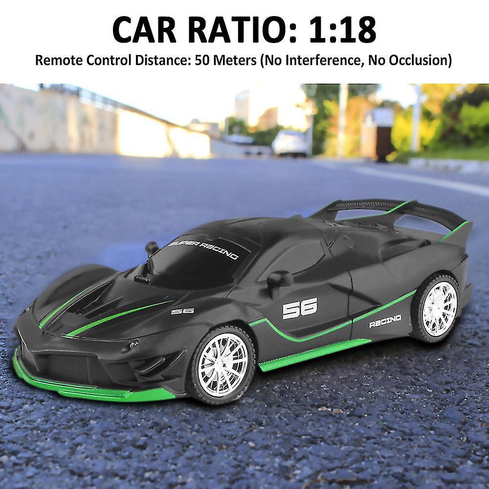 Remote Control Racing Rc Car 4 Wd 1/18 4 Channels Truck Educational Toys For Christmas Gift