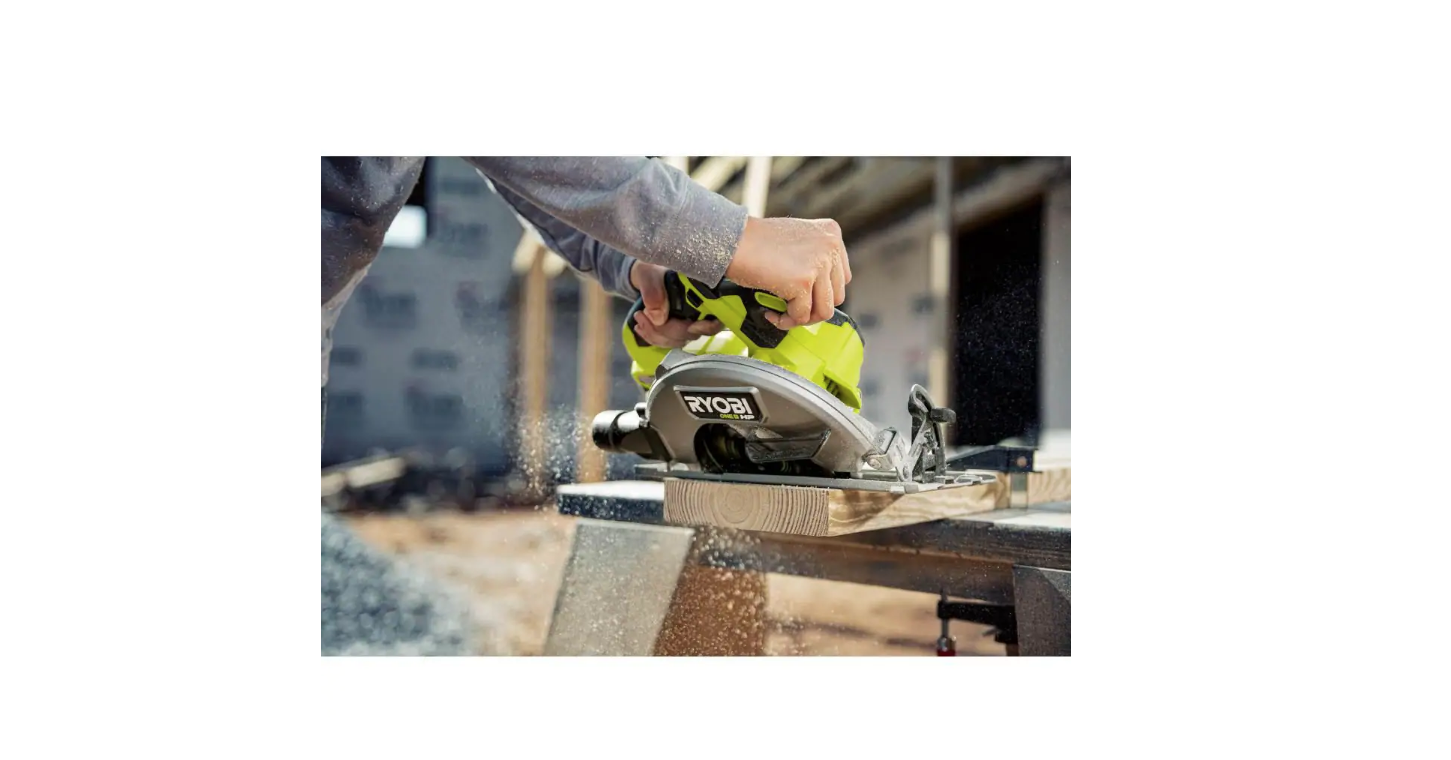 RYOBI PBLCS300B ONE+ HP 18V Brushless Cordless 7-1/4 in. Circular Saw (Tool Only)