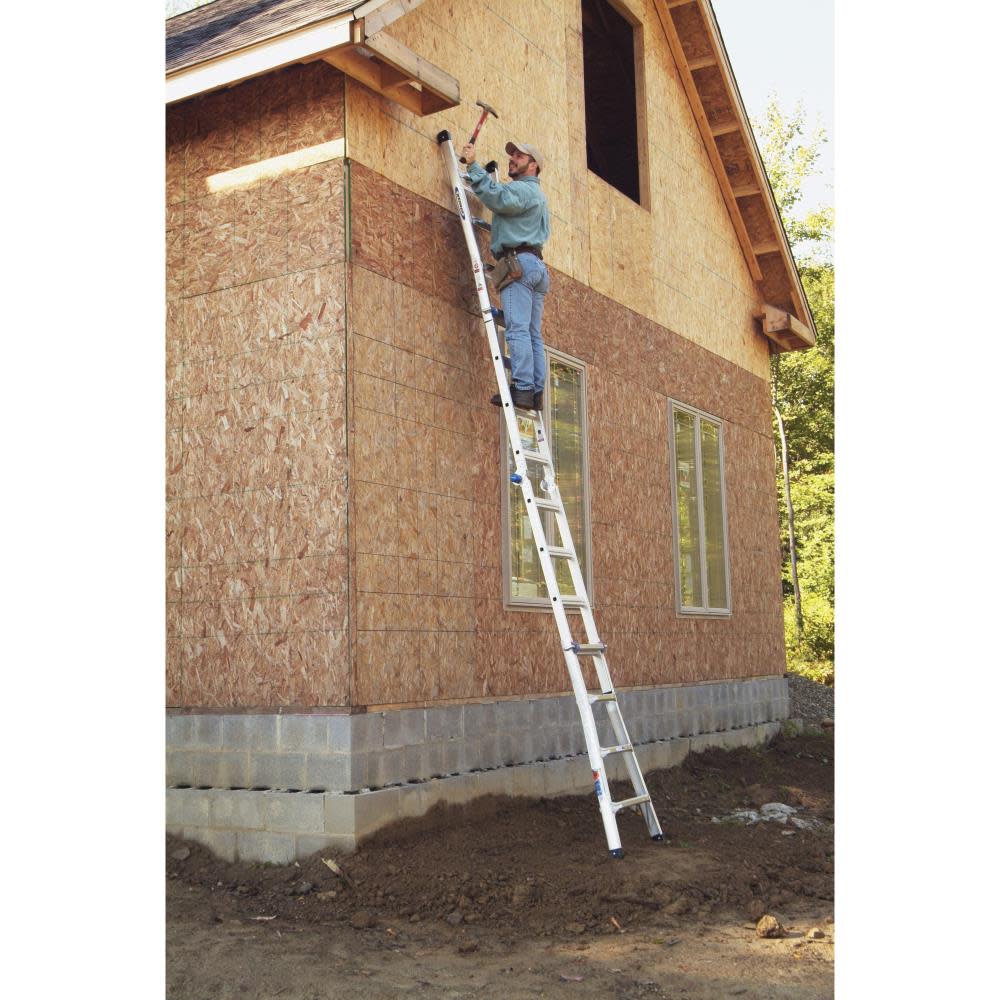 13-ft Aluminum 300-lb Telescoping Type Ia Multi-Position Ladder ;