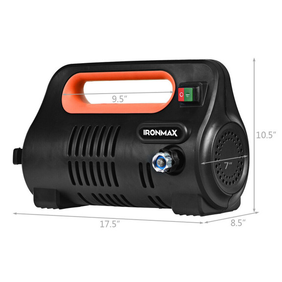 Costway 50347126 1800 PSI Portable Electric High P...