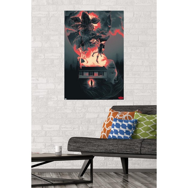 Trends International Netflix Stranger Things Silhouettes Unframed Wall Poster Prints