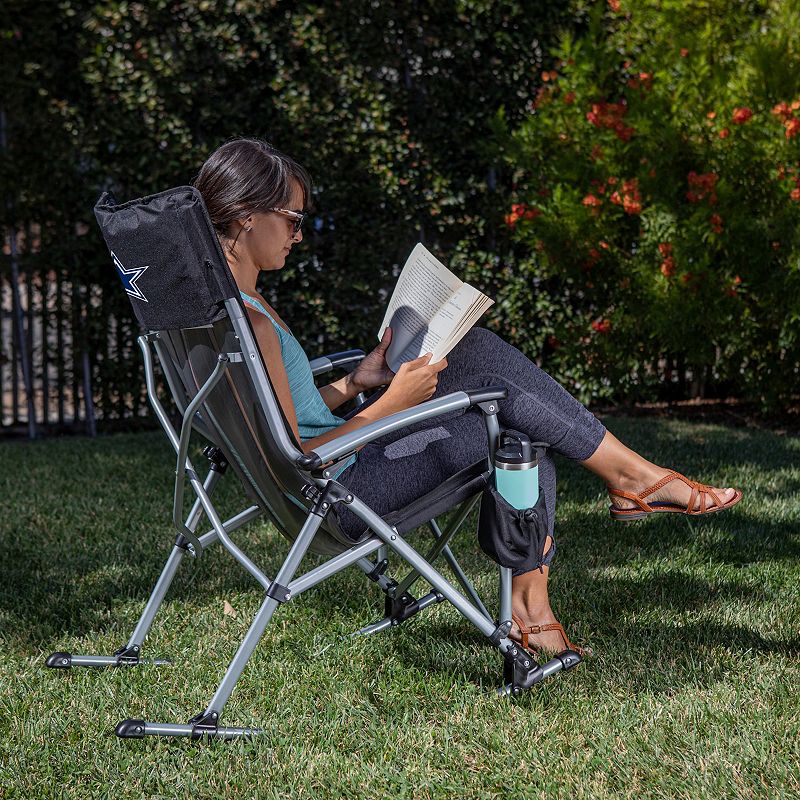 NFL Dallas Cowboys Outdoor Rocking Camping Chair