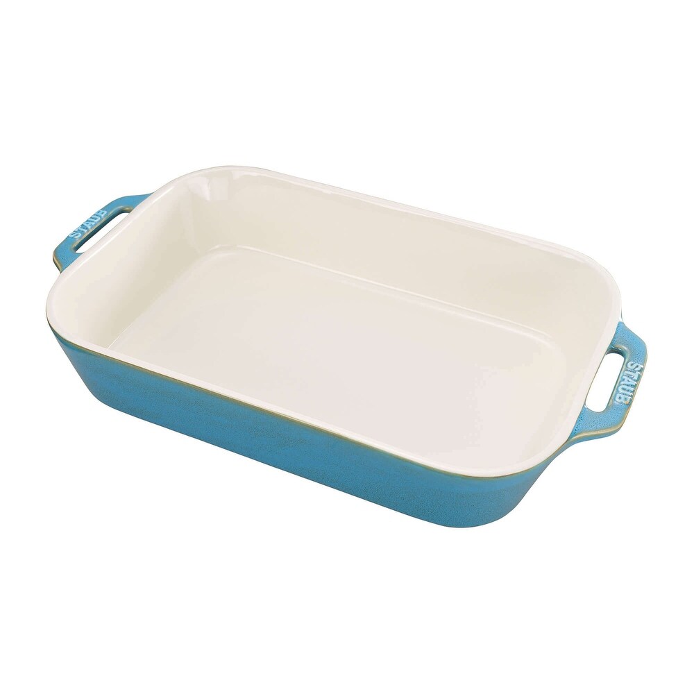 STAUB Ceramic 13 inch x 9 inch Rectangular Baking Dish
