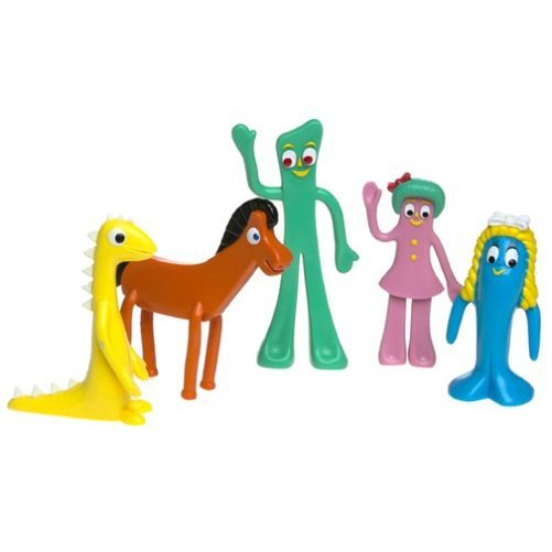 GUMBY AND FRIENDS BENDABLE BOXED SET