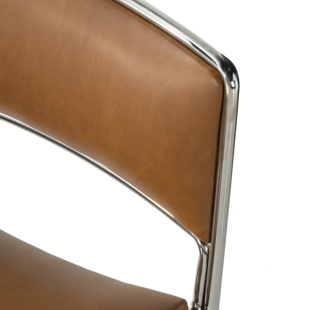 Donato Dining Chair  Sierra Butterscotch   Contemporary   Dining Chairs   by Four Hands  Houzz