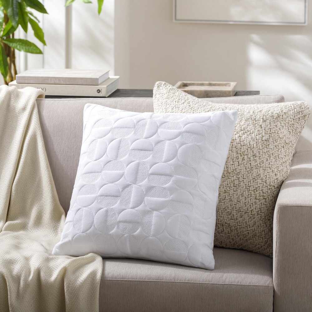 Joseline Modern   Contemporary Solid Color Accent Pillow