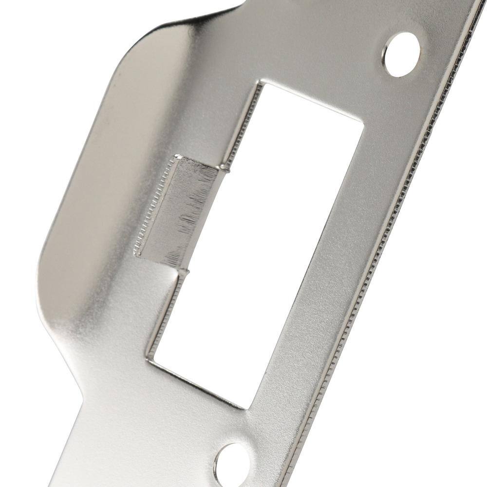 Defiant Satin Nickel Security Latch Strike 70292