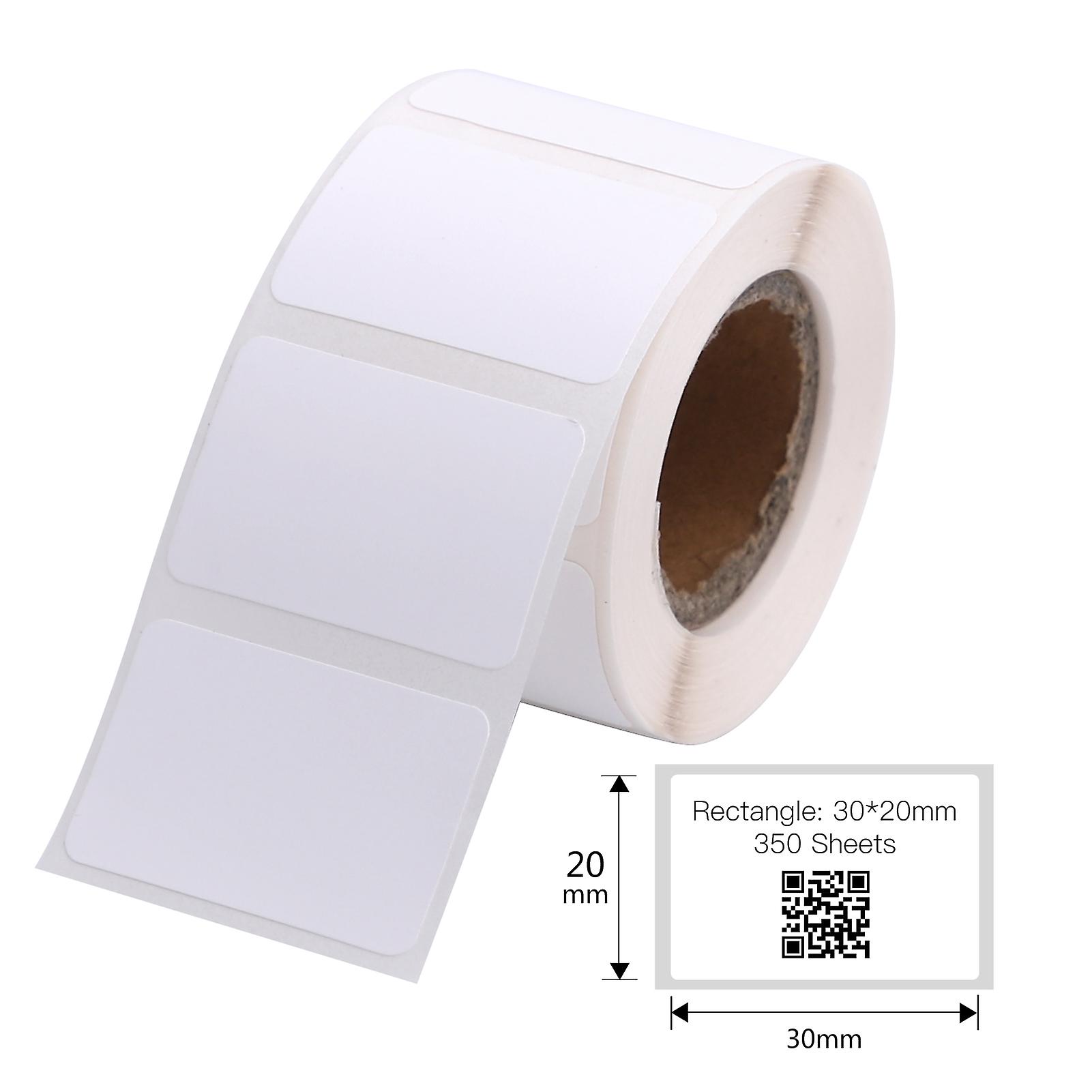 Label Paper Thermal Sticker Self-adhesive Printable Paper Roll Waterproof Oil-proof Tear Resistant For Price Name Barcode Clear Printing For Dp23 Seri