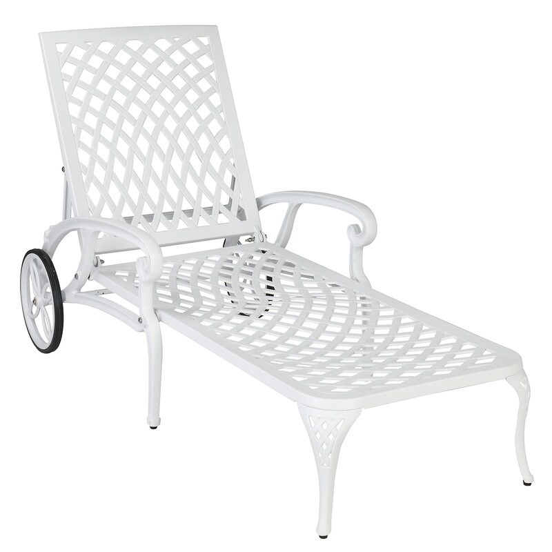 Metal Adjustable Outdoor Chaise Lounge