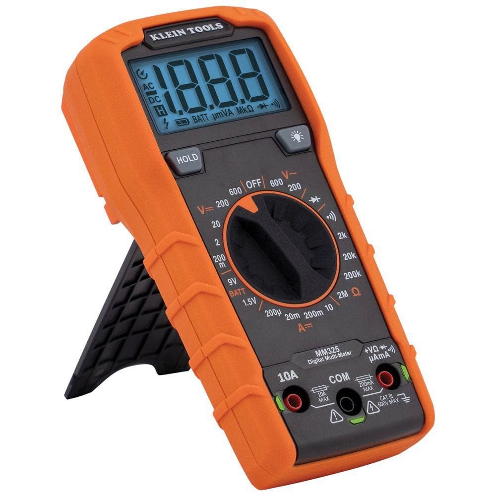 Klein Tools Digital Multimeter Manual 600V MM325 from Klein Tools