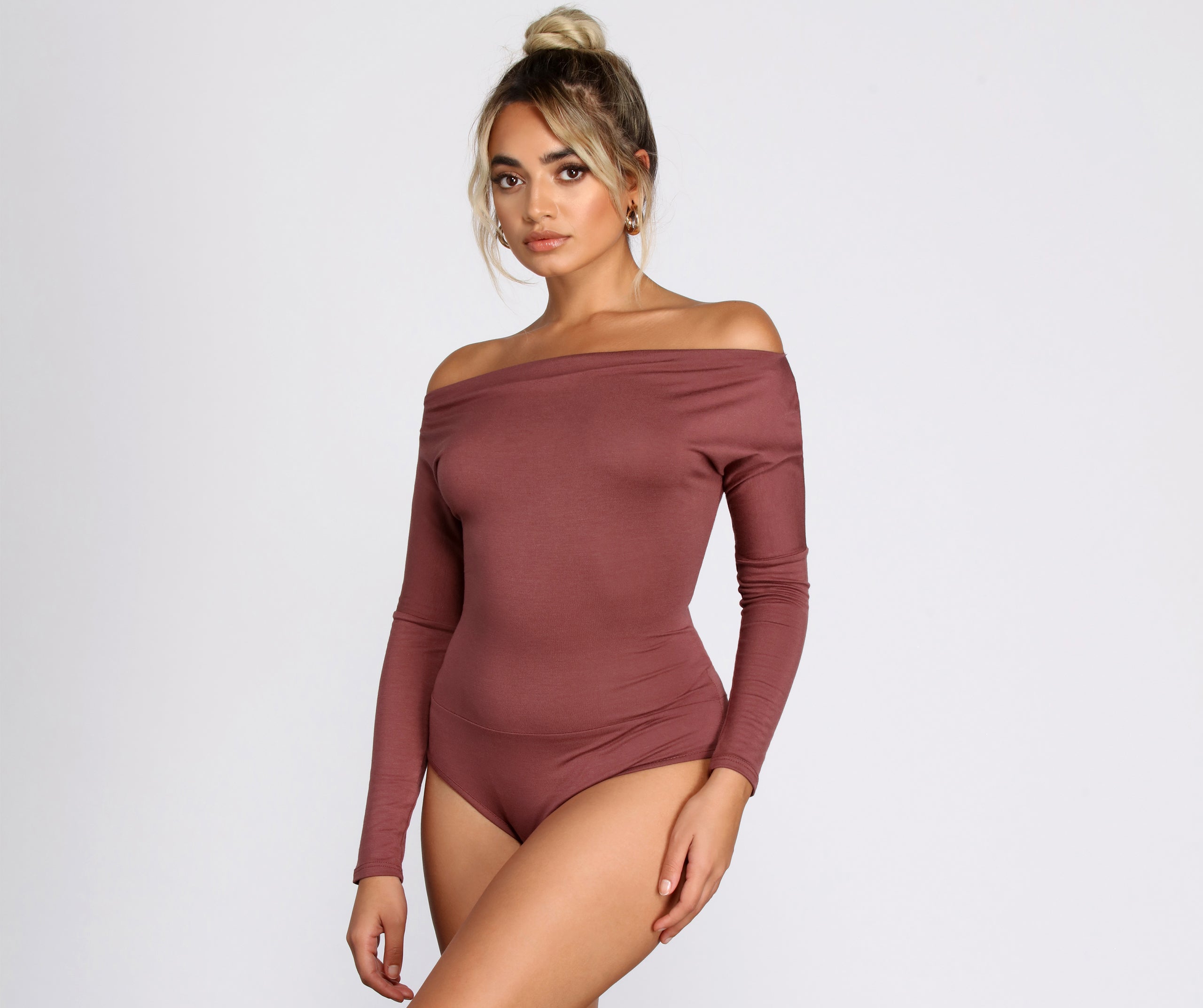 Lovin' Knit Boat Neck Bodysuit