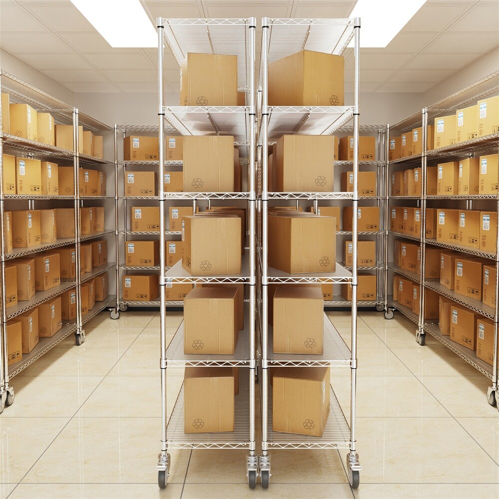 6 Tier Wire Shelving Unit