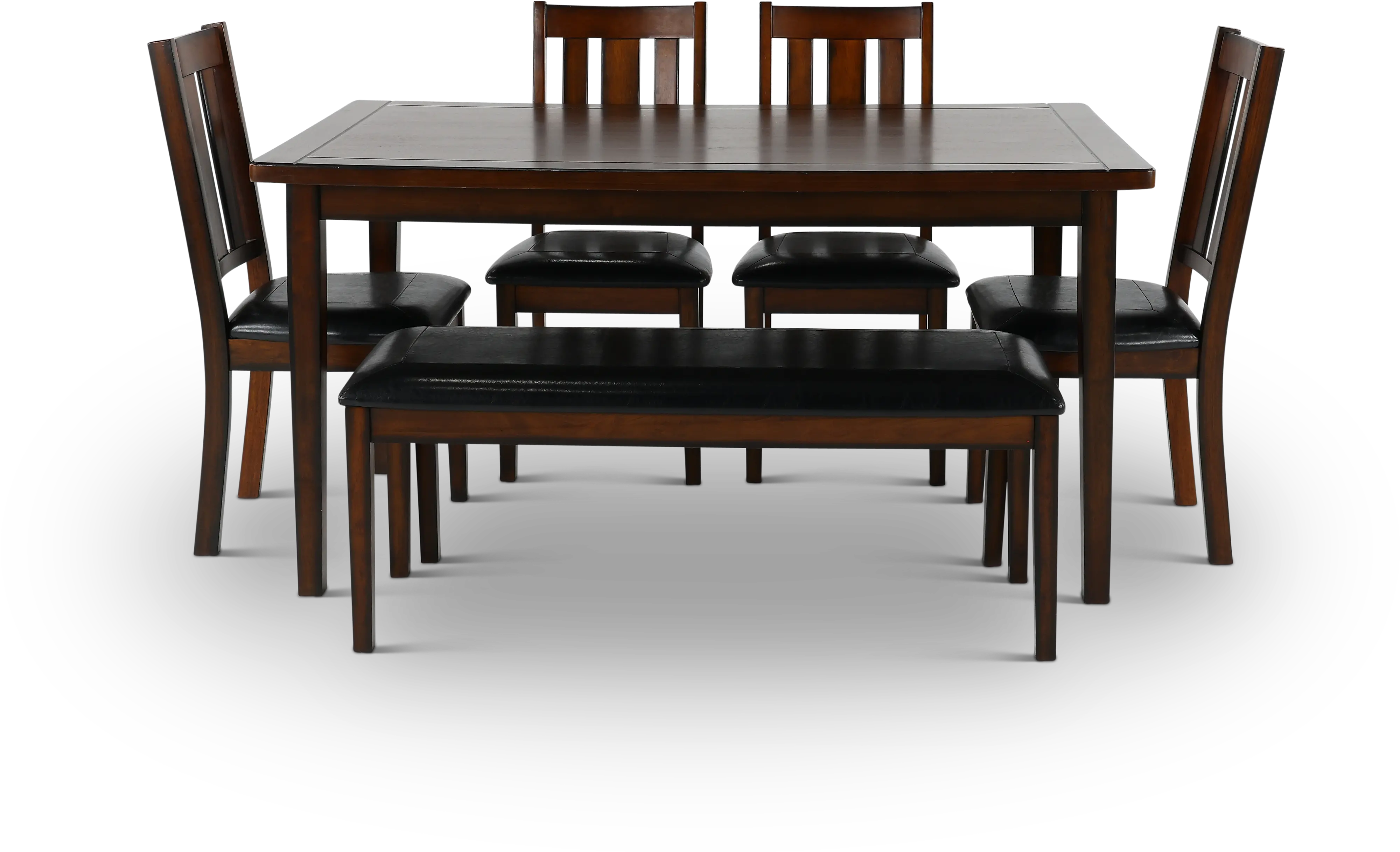 Del Mar Dark Cherry 6 Piece Dining Set