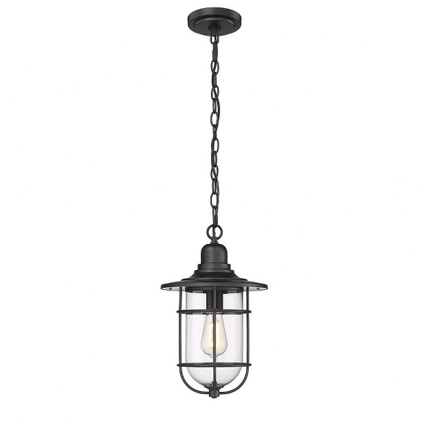 Millennium Lighting 1 Light Pendant Powder Coat Black