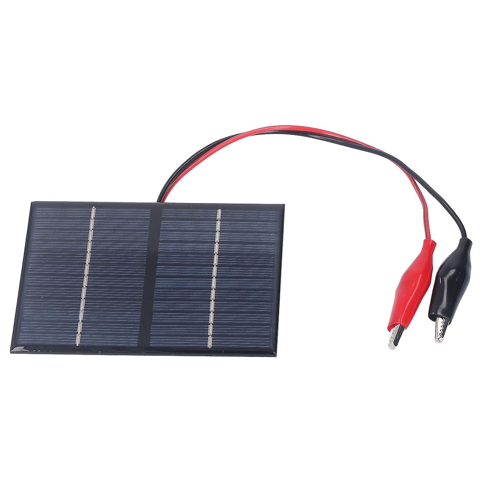 Solar Panel 1.5W 12V Polysilicon High Efficiency Output Portable Lightweight DIY Solar Panel