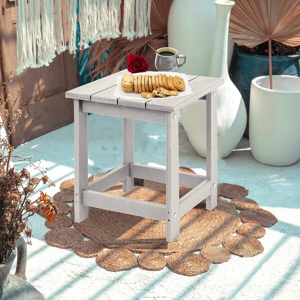 Side Table，Pool Composite Patio Table