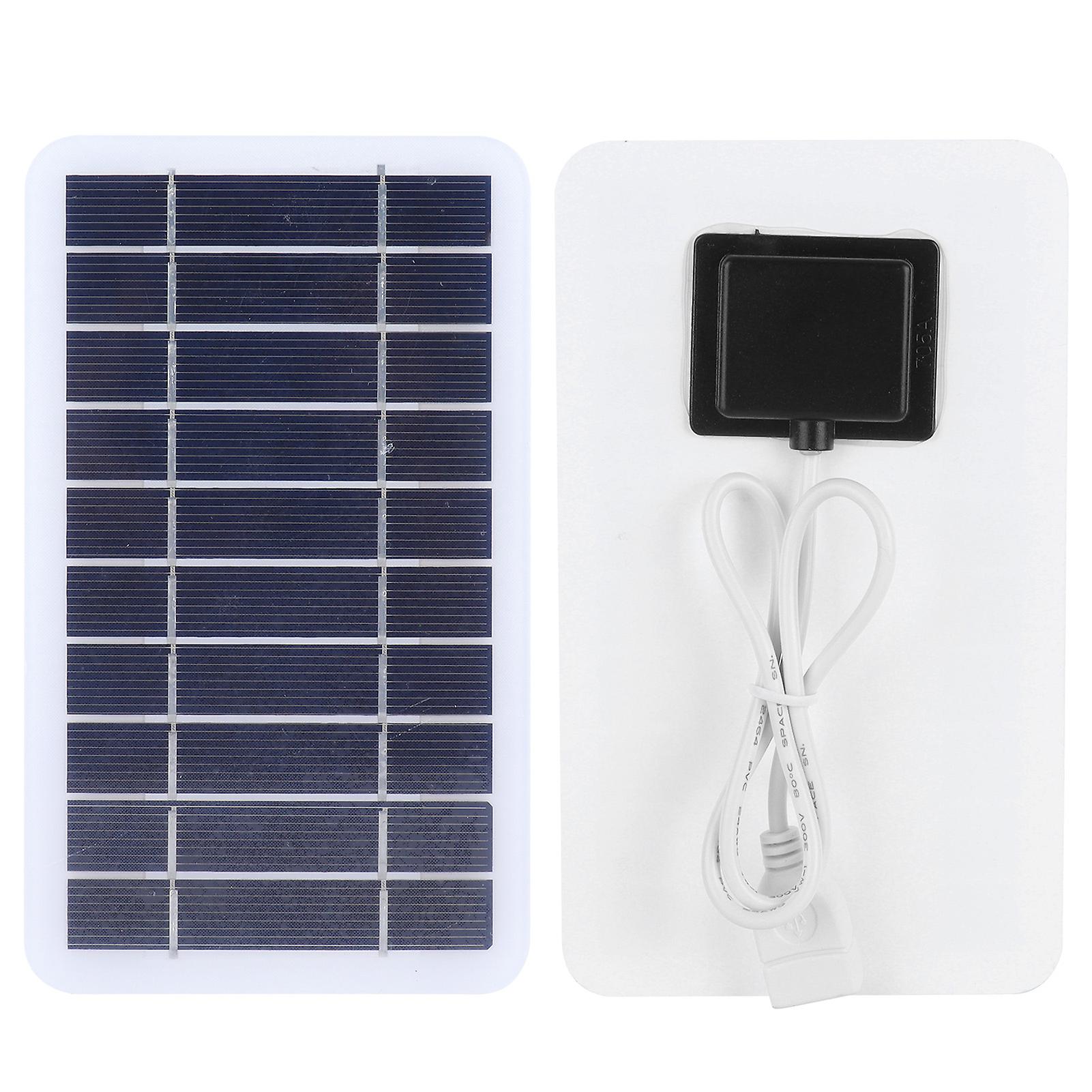 2w 5v Polycrystalline Silicon Solar Panel Outdoor Solar Battery Charger Mobile Power Supply For Charging Mobile Phone