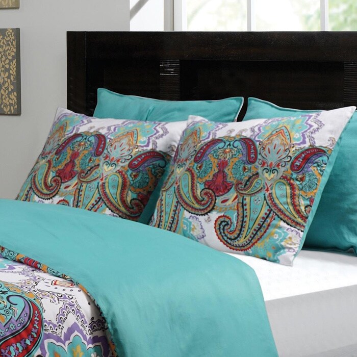 The Curated Nomad Horsdal Paisley Duvet Shams (Set of 2)
