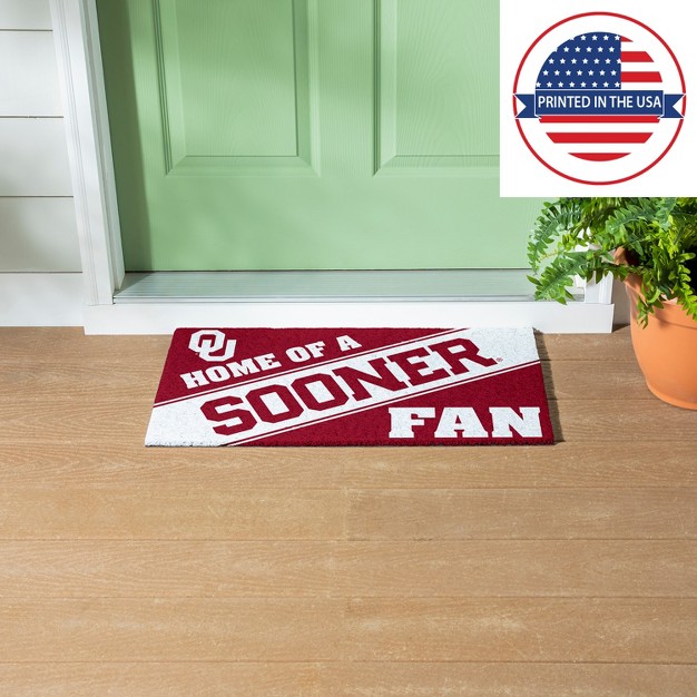 Evergreen University Of Oklahoma Pvc Mat Color