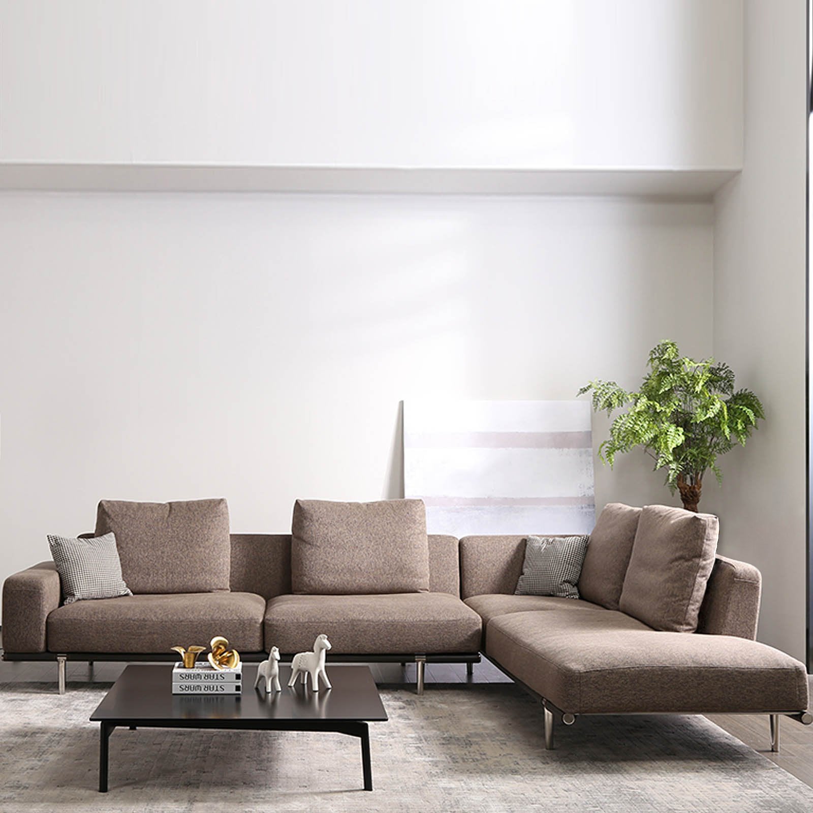 Chur L Shape Sofa Sf038-3Cl-B