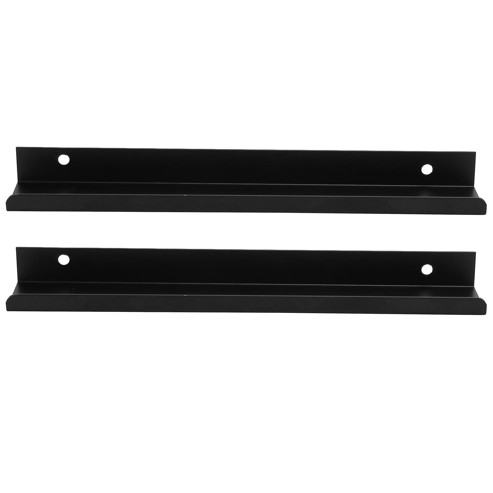 2pcs Modern Simple Drawer Wardrobe Door Handle Black Matte Coated Handle Furniture Hardware