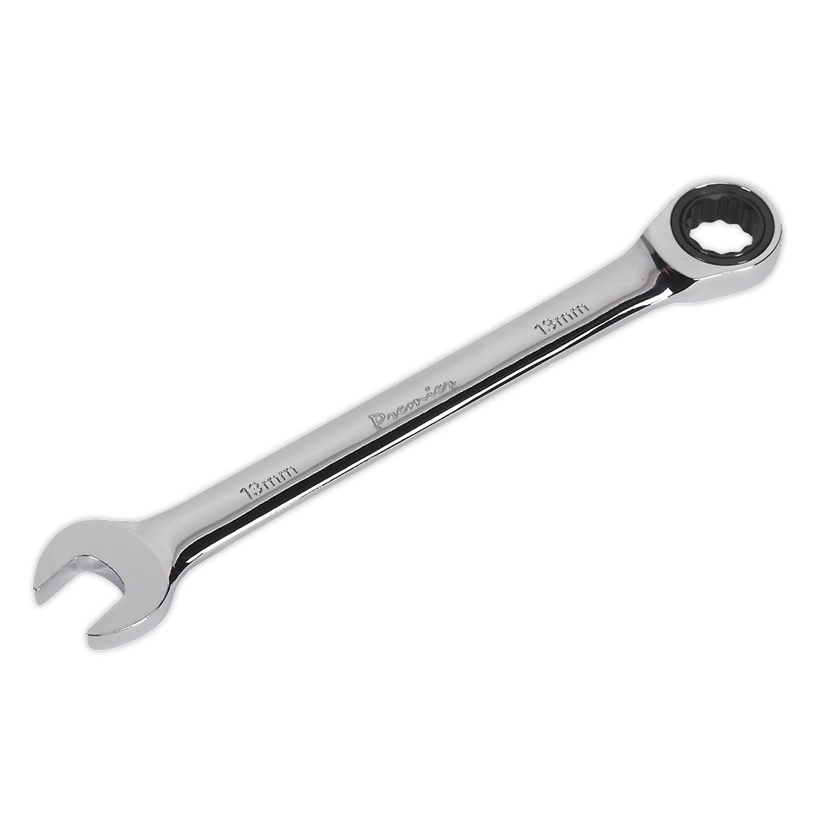 Sealey Rcw13 Ratchet Combination Spanner 13Mm