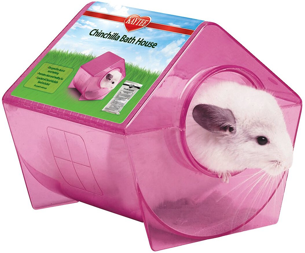 Kaytee Chinchilla Dust Bath House， Color Varies