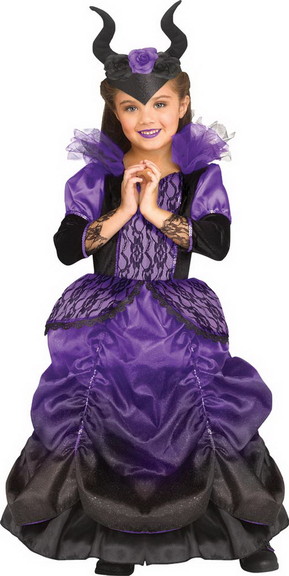 FunWorld FW113371P Girl's Wicked Queen Costume   P...