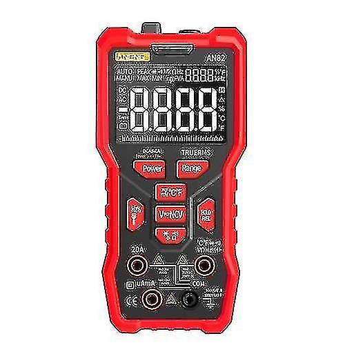 Aneng An82 9999 Counts Va Screen Automatic High Precision Digital Multimeter Trms Ncv Universal Mete