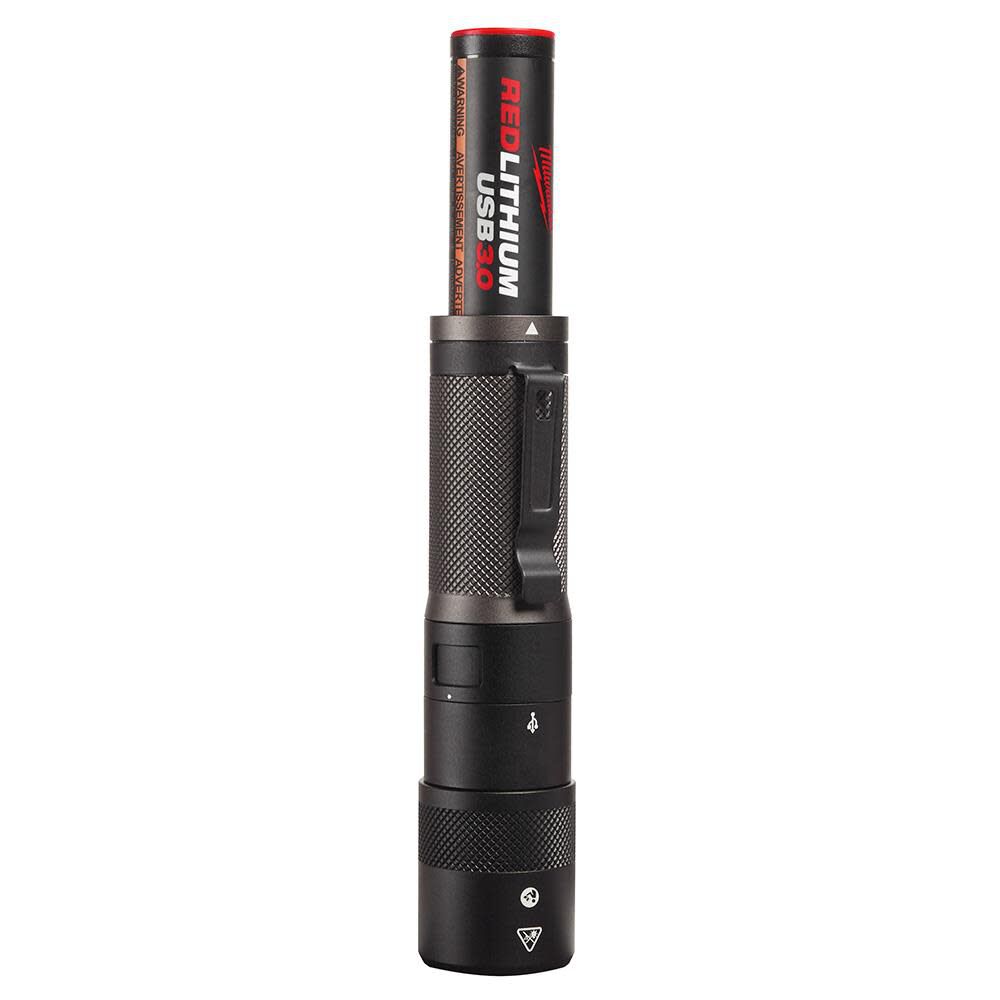 Milwaukee USB Rechargeable Twist Focus Flashlight Kit Bundle 2161-21-48-11-2131 from Milwaukee