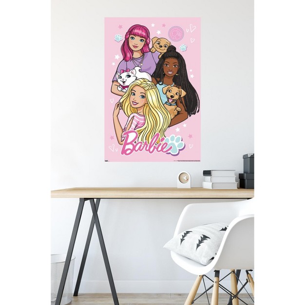 Trends International Mattel Barbie Cute Unframed Wall Poster Prints