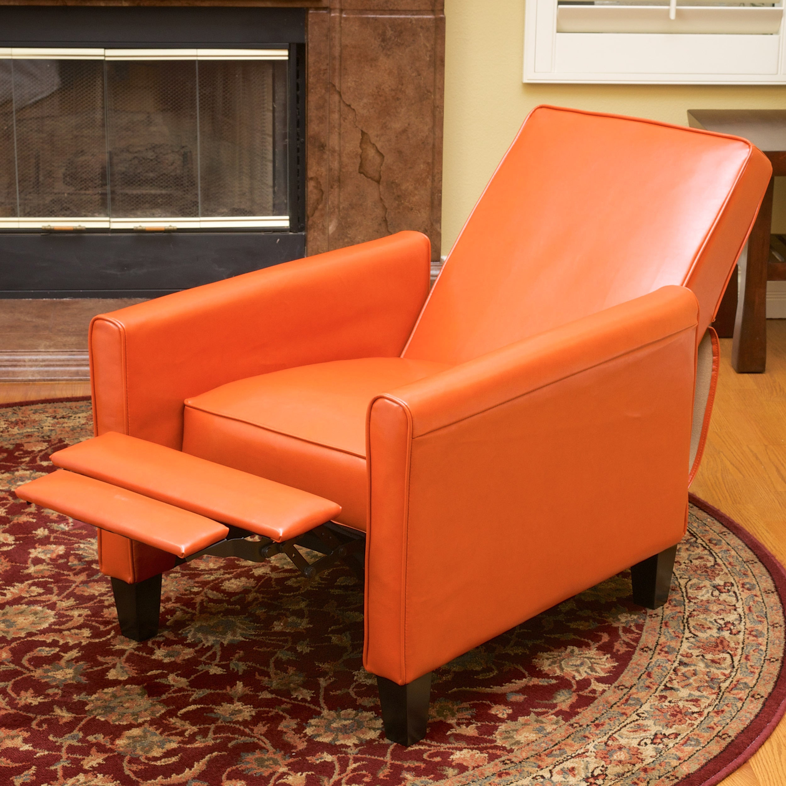 Lucas Modern Leather Recliner Chair