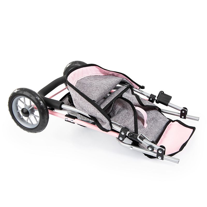 Bayer Dolls Twin 3-Wheel Jogger