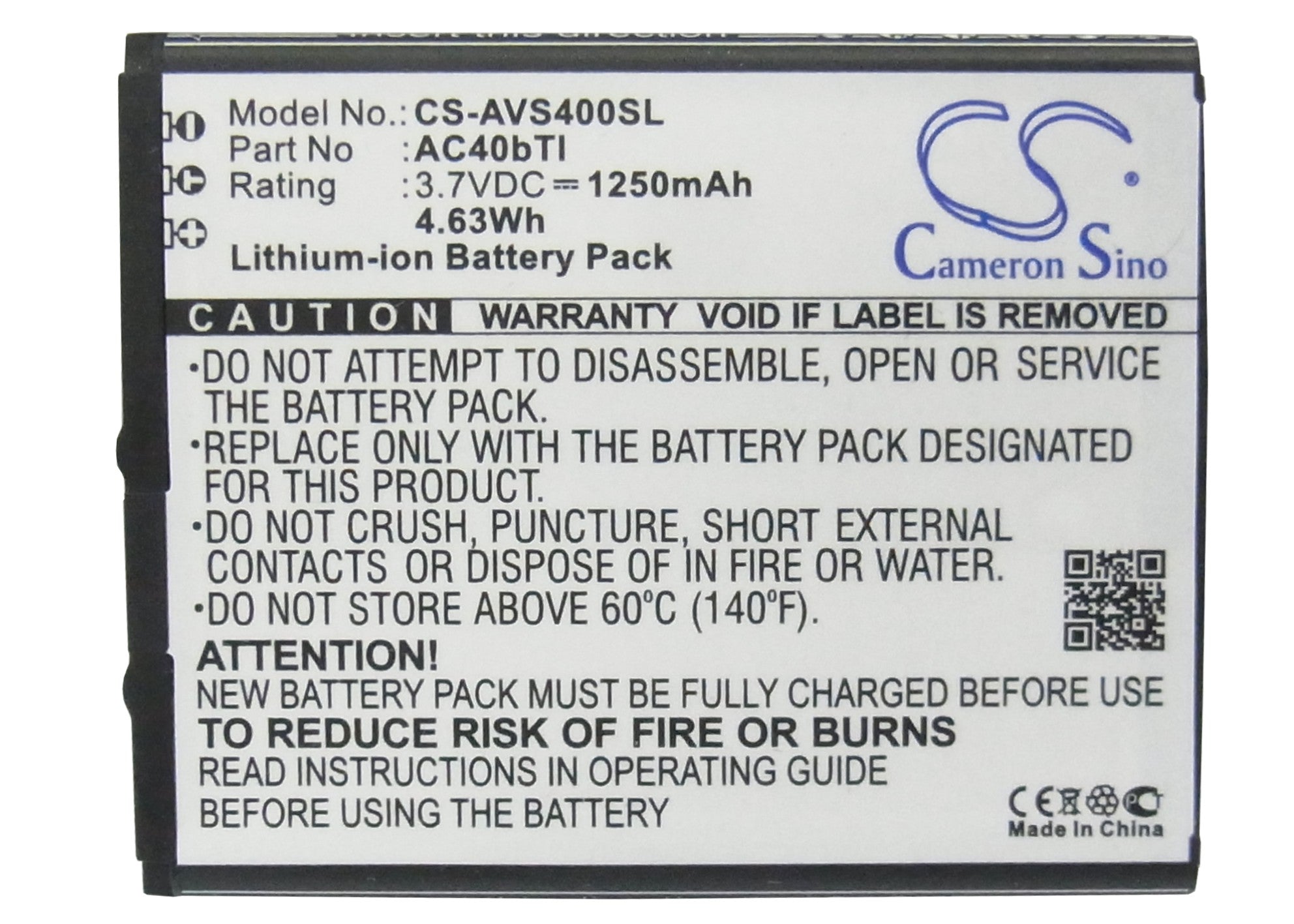 Archos 40b Titanium 40b Titanium Surround Titanium Replacement Battery BatteryClerkcom Mobile Phone