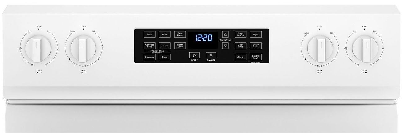 Whirlpool 5.3 Cu. Ft. White Electric 5-In-1 Air Fry Oven