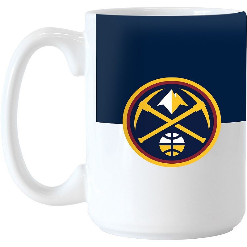 Denver Nuggets 15oz. Colorblock Mug