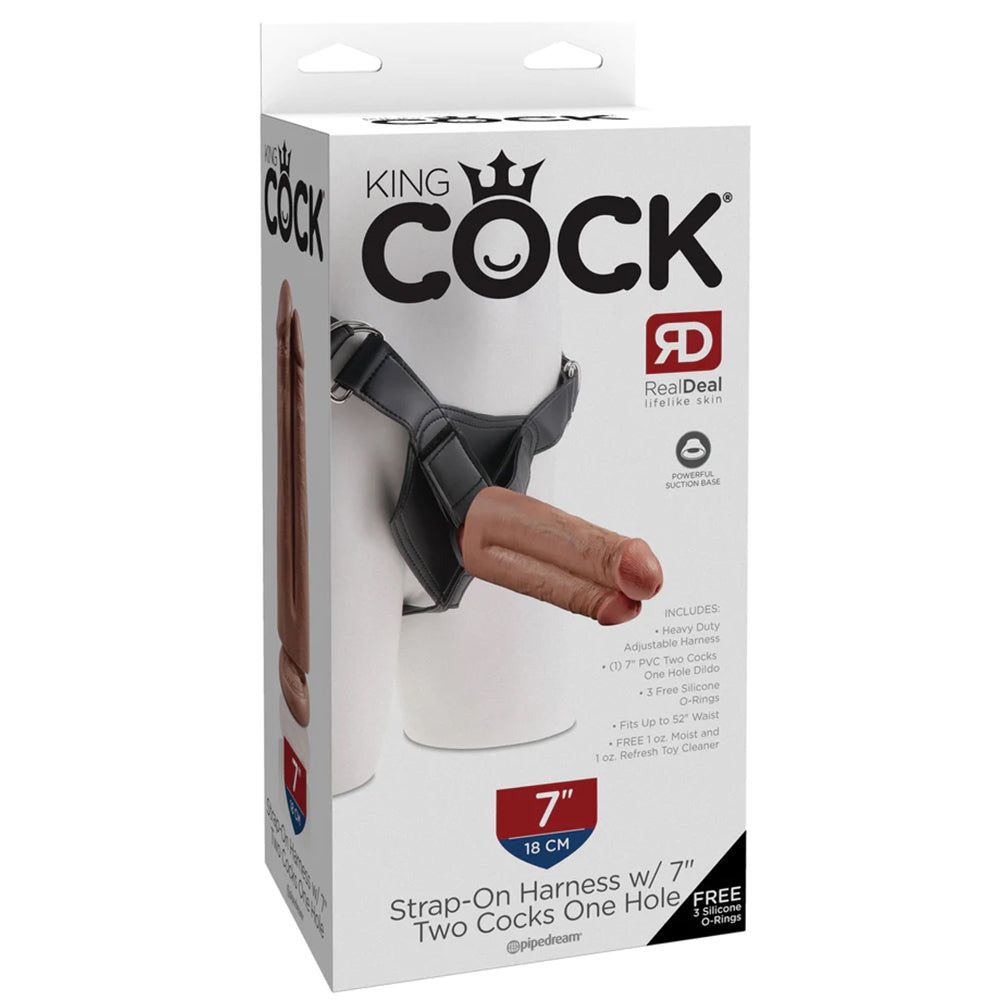 King Cock Harness with 7