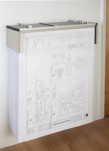 Alvin BPR030 Wall Rack for Blueprints BatteryClerkcom Office