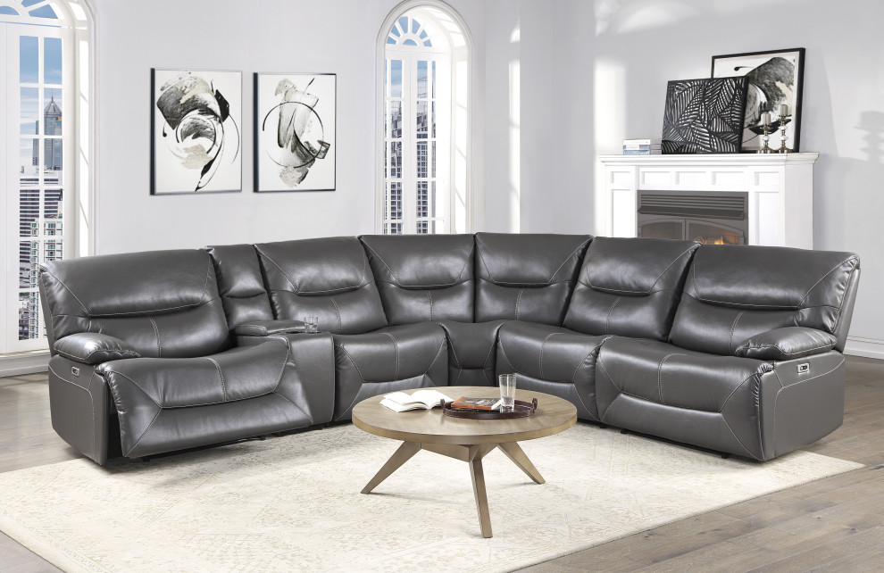 Viggo Sectional Collection   Contemporary   Sectional Sofas   by Lexicon Home  Houzz