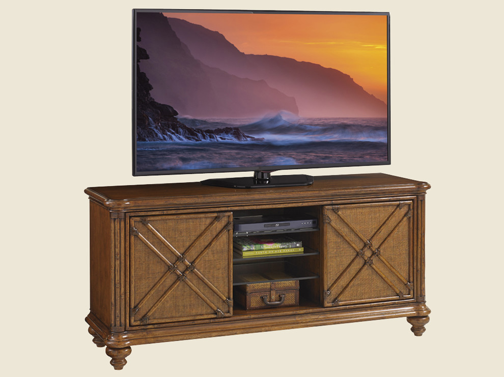 Emma Mason Signature Palwin Media Console   Tropical   Entertainment Centers And Tv Stands   by Emma Mason  Houzz