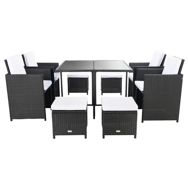 SAFAVIEH Outdoor Living Enerson 5Piece Patio Dining Set.