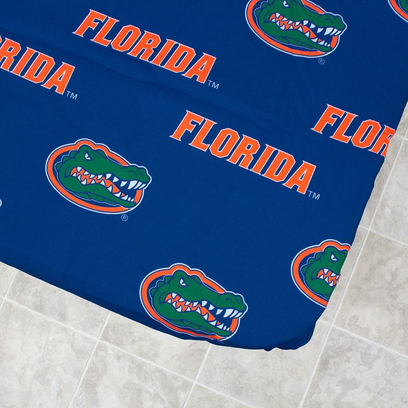 NCAA Florida Gators Tailgate Fitted Tablecloth， 72 x 30