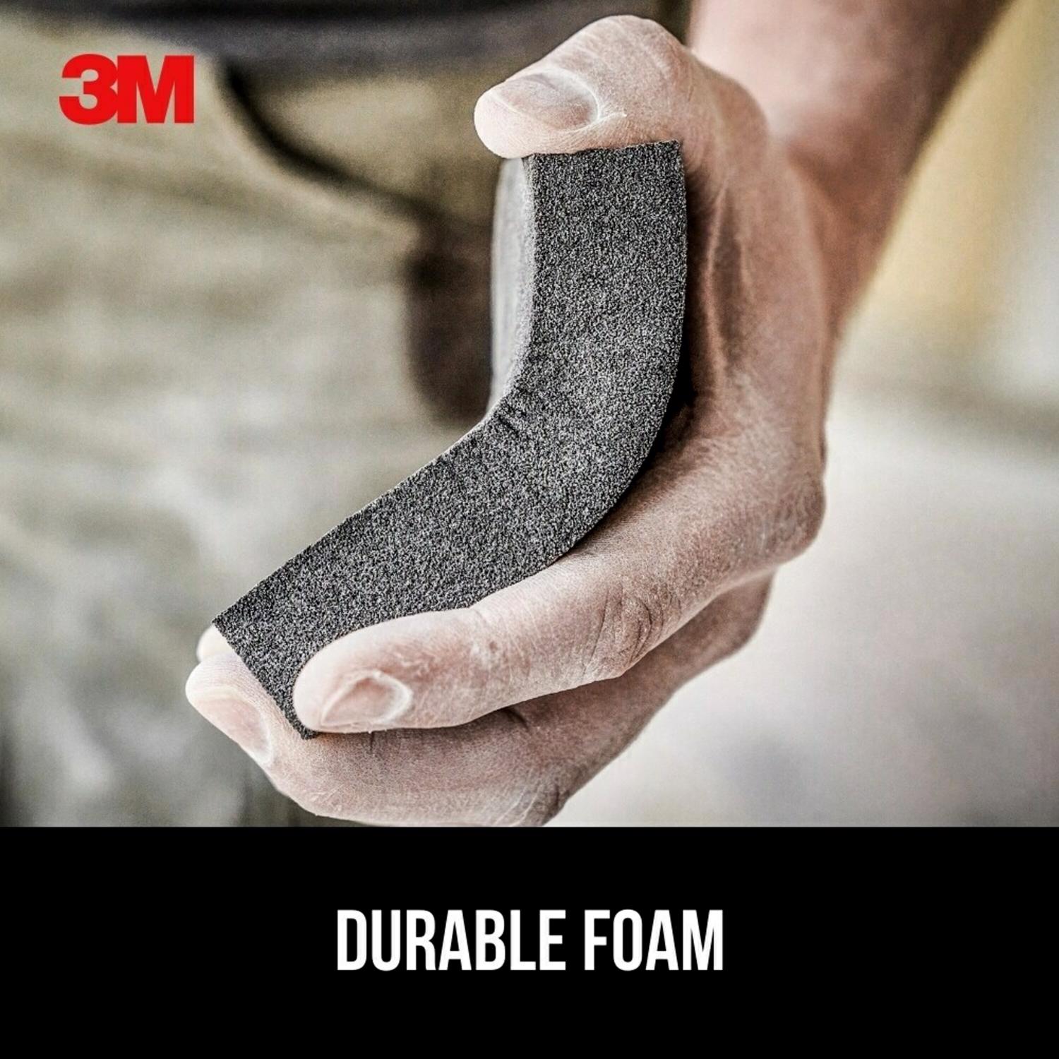 3M 4-7/8 in. L X 4-7/8 in. W X 1 in. Assorted Sanding Sponge