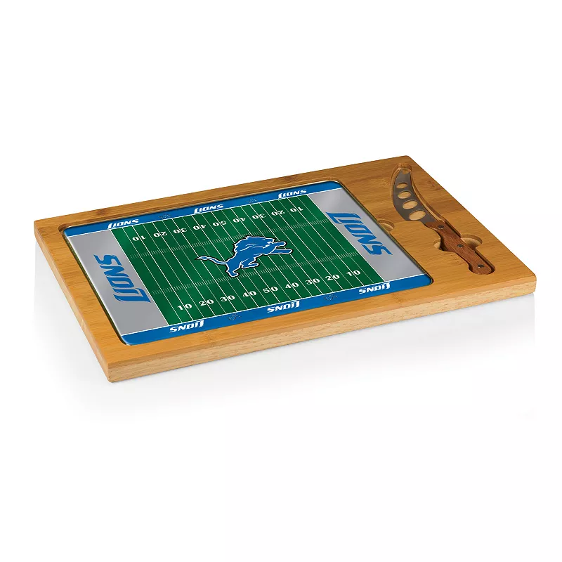 Picnic Time Detroit Lions Cutting Board Serving Tray