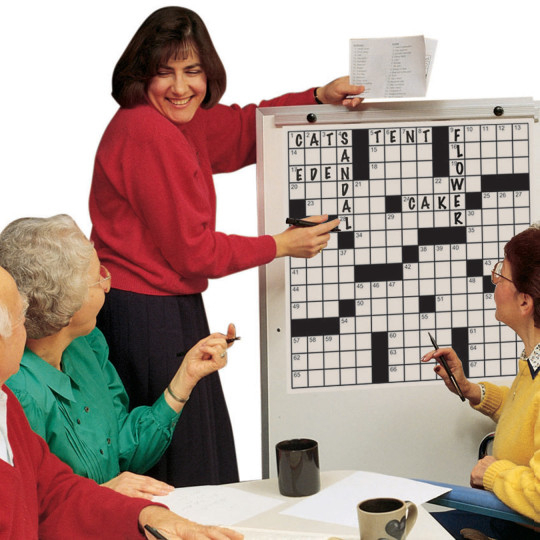 S S Worldwide Giant Crossword Puzzles Set 4